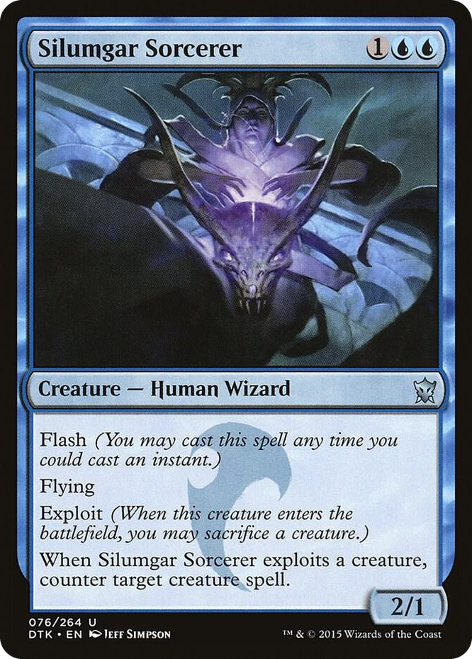 0076 Silumgar Sorcerer U Dragons of Tarkir