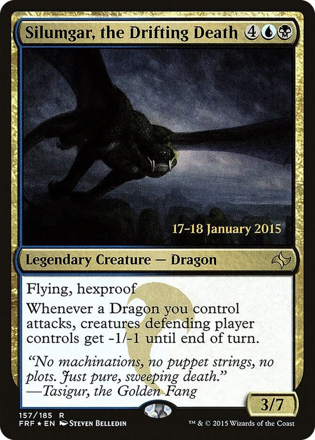 0157 Silumgar, the Drifting Death P Prerelease Cards