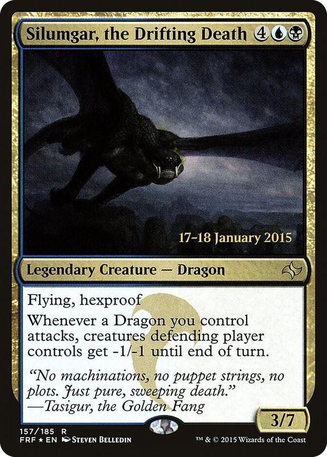 Silumgar, the Drifting Death #157 P - Prerelease Cards Pokemon card