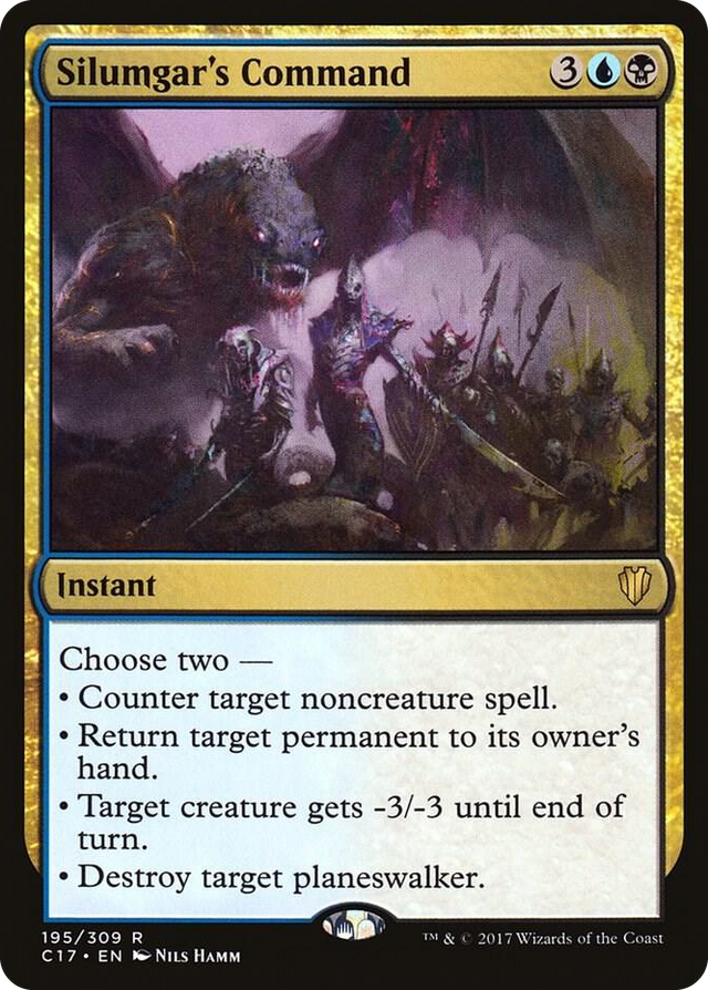 0195 Silumgar's Command R Commander 2017