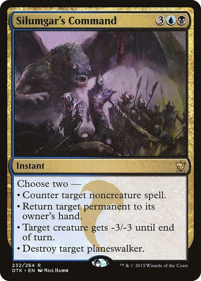 0232 Silumgar's Command R Dragons of Tarkir