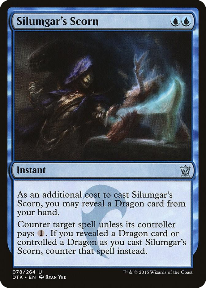 0078 Silumgar's Scorn U Dragons of Tarkir