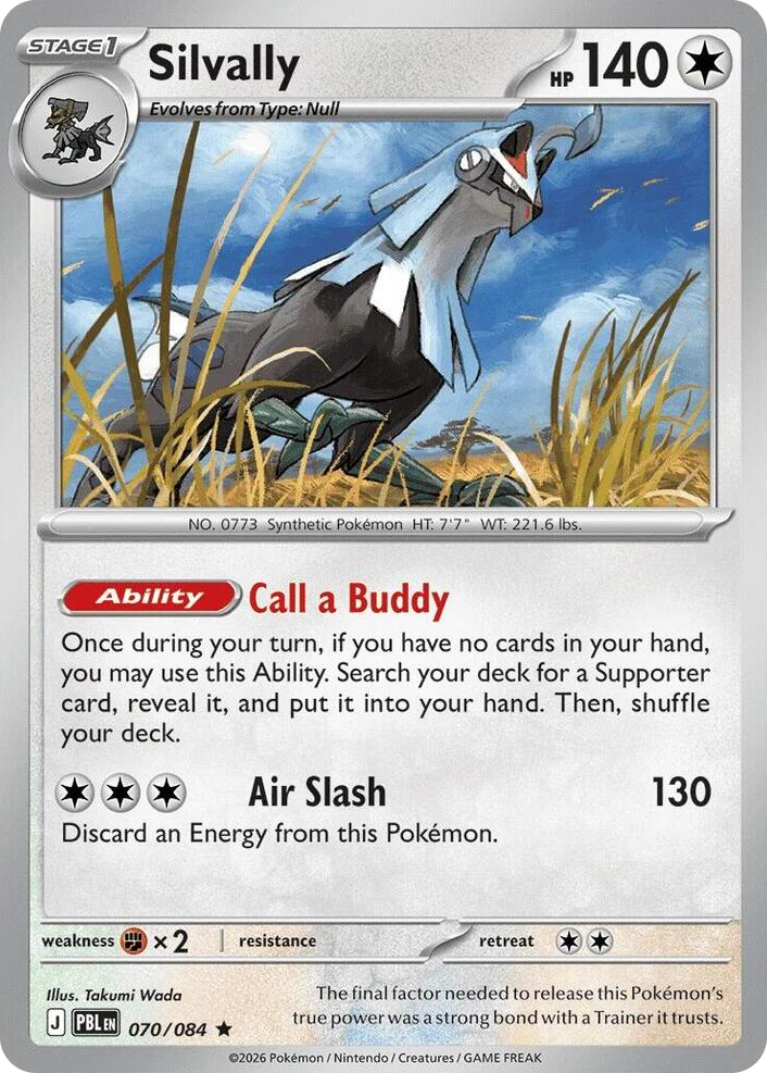 0070 Silvally - 070/084 (Non-Holo) Rare Deck Exclusives