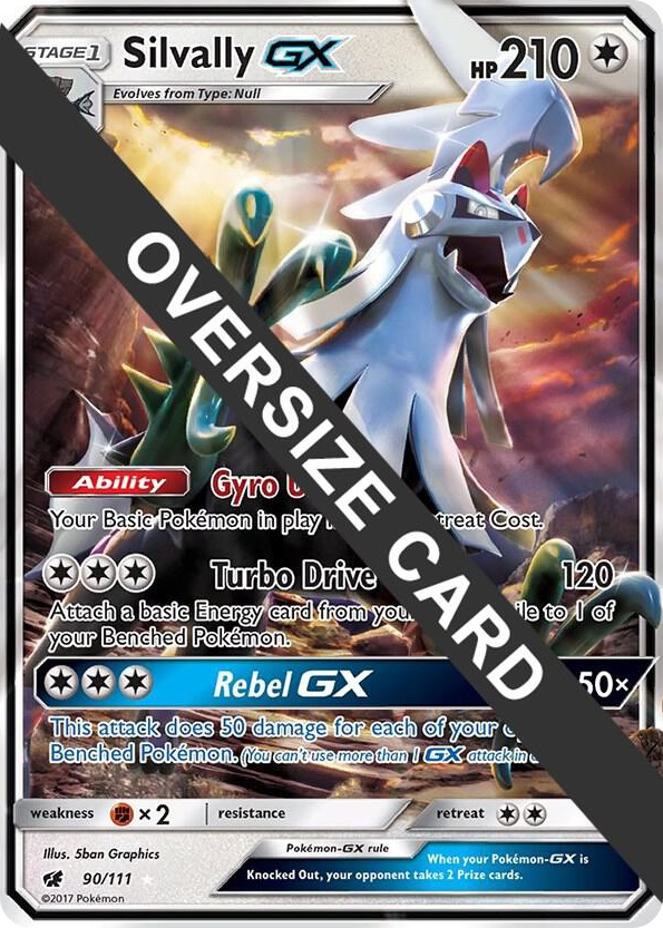 0090 Silvally GX Promo Jumbo Cards