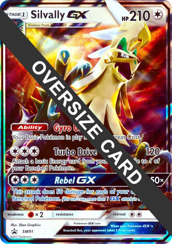 SM091 Silvally GX - SM91 Promo Jumbo Cards
