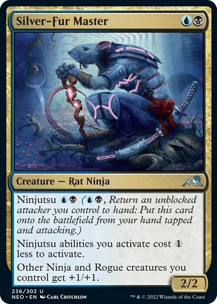 0236 Silver-Fur Master U Kamigawa: Neon Dynasty