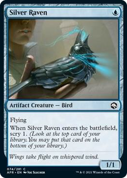 0074 Silver Raven C Adventures in the Forgotten Realms