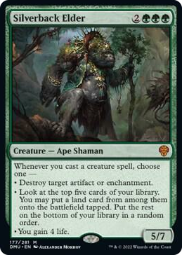0177 Silverback Elder M Dominaria United