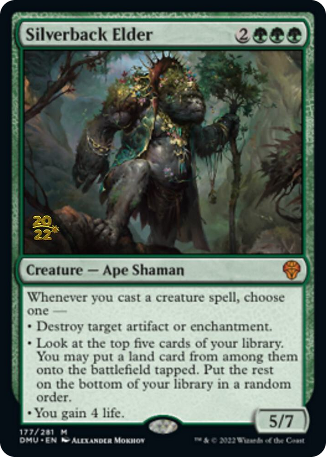 0177 Silverback Elder M Prerelease Cards