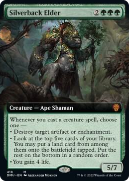 0418 Silverback Elder (Extended Art) M Dominaria United