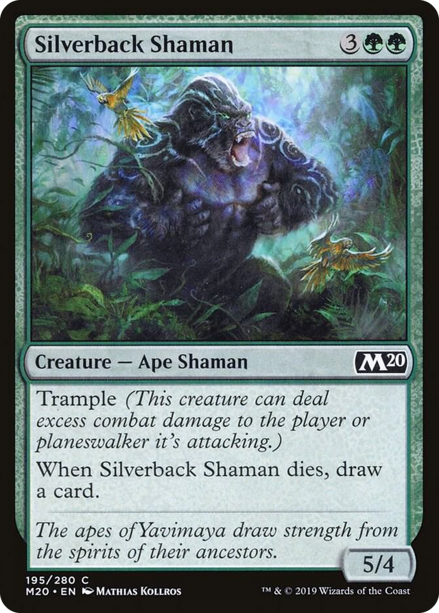 0195 Silverback Shaman C Core Set 2020