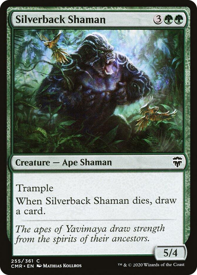 0255 Silverback Shaman C Commander Legends
