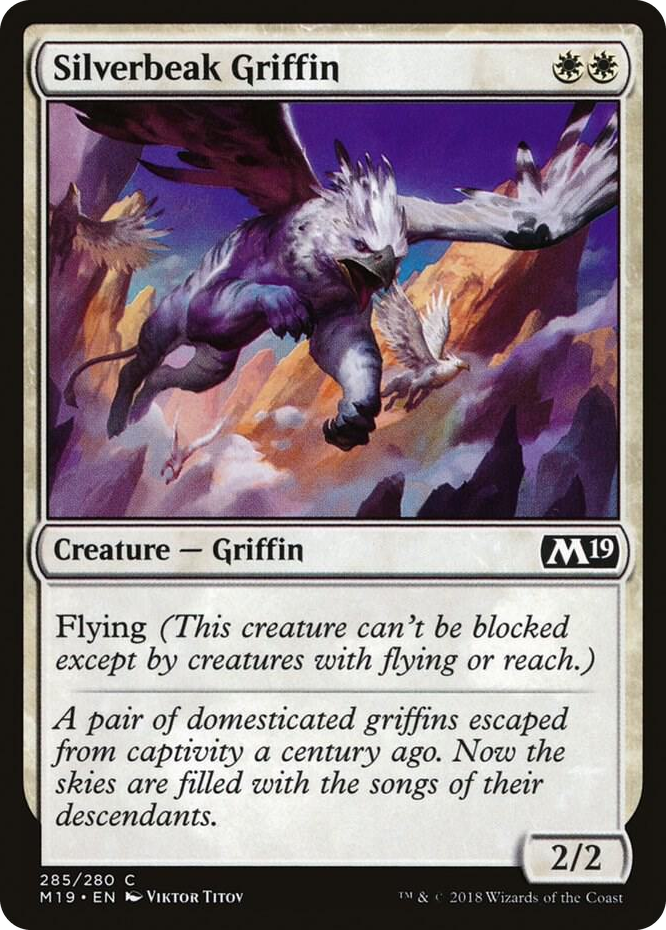 0285 Silverbeak Griffin C Core Set 2019