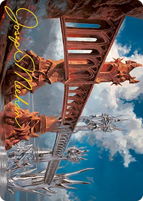 0078 Silverbluff Bridge Art Card (Gold-Stamped Signature) S Art Series: Modern Horizons 2