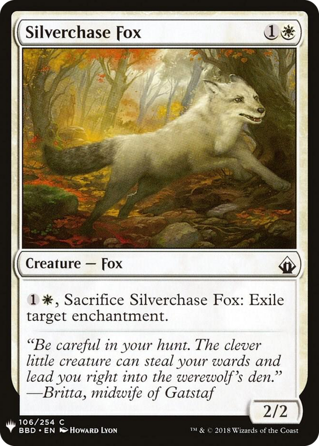 0106 Silverchase Fox C The List Reprints