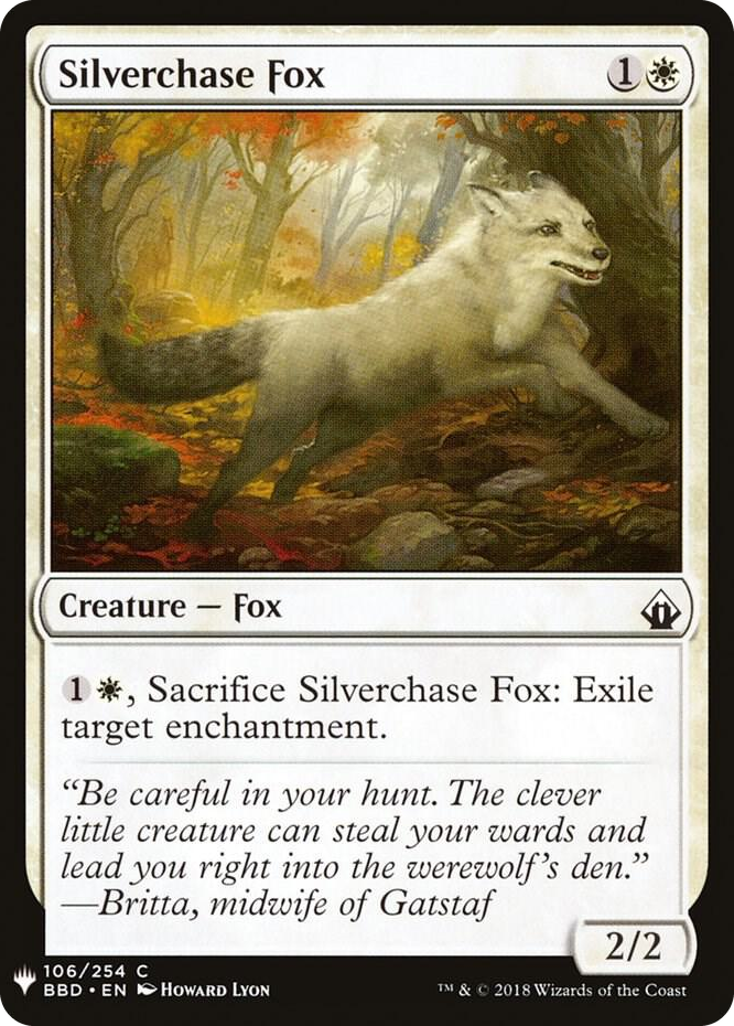 Silverchase Fox #106 C - The List Reprints Pokemon card