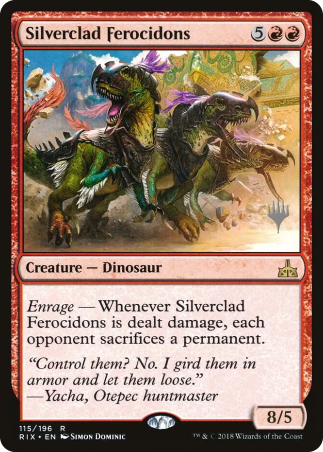 0115 Silverclad Ferocidons R Promo Pack: Core Set 2020