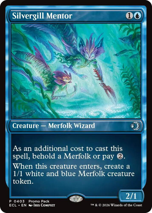 0403 Silvergill Mentor P Promo Pack: Lorwyn Eclipsed