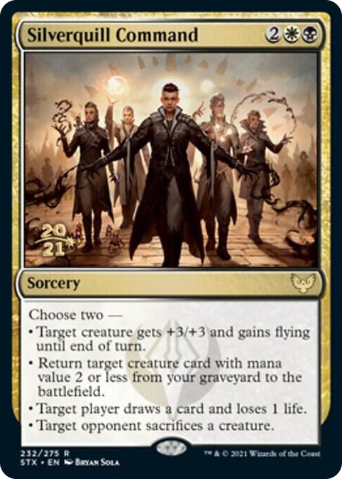 Silverquill Command #232 R - Prerelease Cards Pokemon card