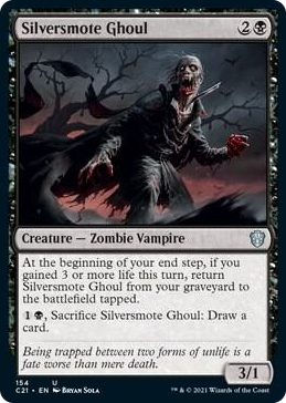 0154 Silversmote Ghoul U Commander 2021