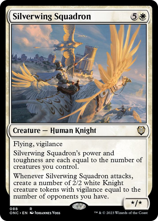 0088 Silverwing Squadron R Commander: Phyrexia: All Will Be One