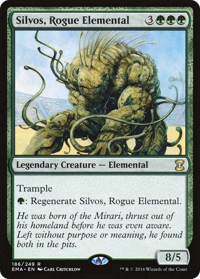 0186 Silvos, Rogue Elemental R Eternal Masters