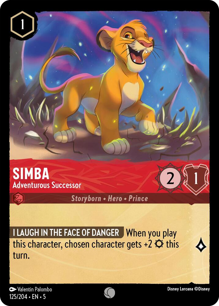 0125 Simba - Adventurous Successor Common Shimmering Skies