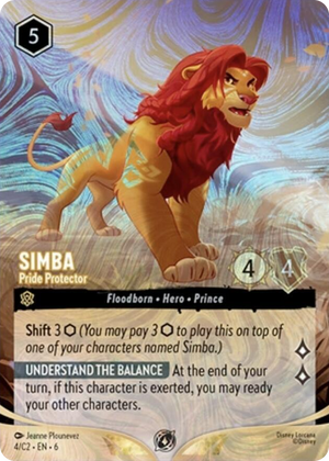 0004 Simba - Pride Protector (Foil) Promo Disney Lorcana Promo Cards