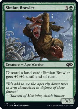 0729 Simian Brawler C Jumpstart 2022