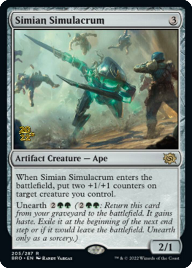 0205 Simian Simulacrum R Prerelease Cards