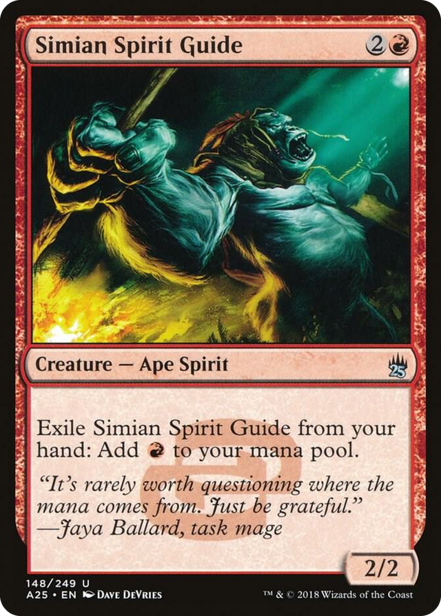 0148 Simian Spirit Guide U Masters 25