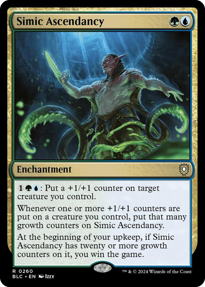 0260 Simic Ascendancy R Commander: Bloomburrow
