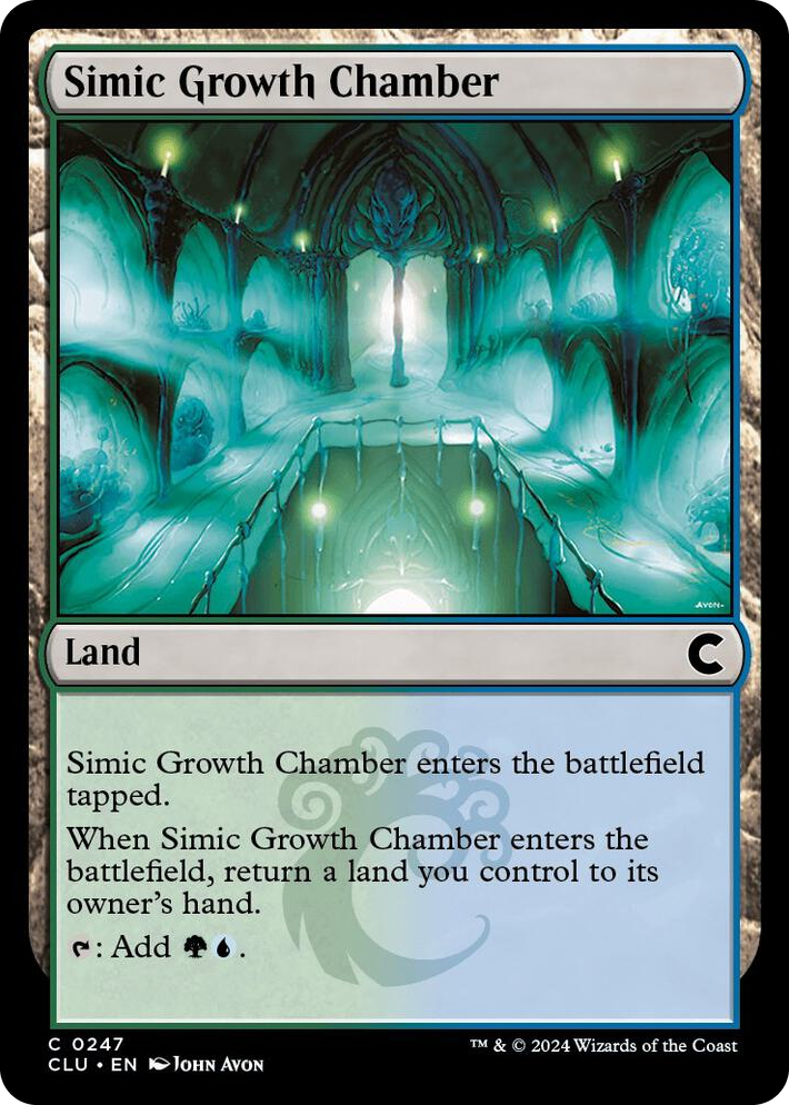0247 Simic Growth Chamber C Ravnica: Clue Edition