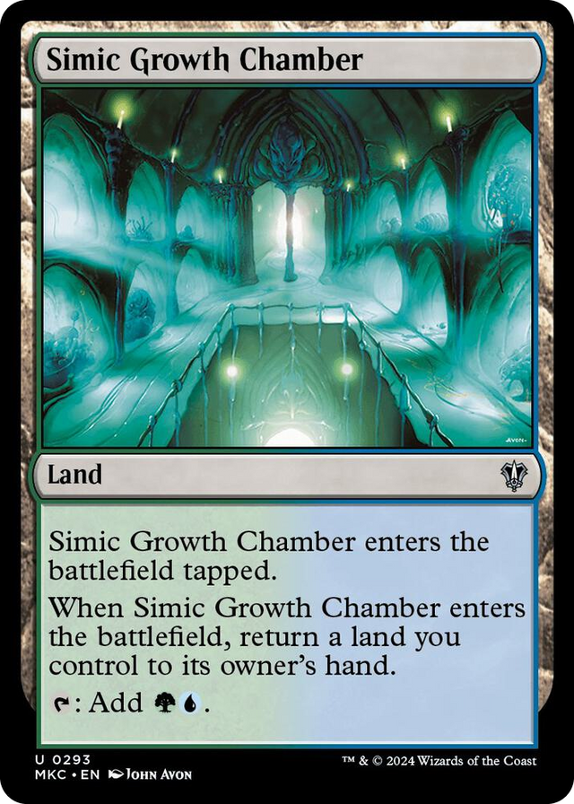 0293 Simic Growth Chamber U Commander: Murders at Karlov Manor
