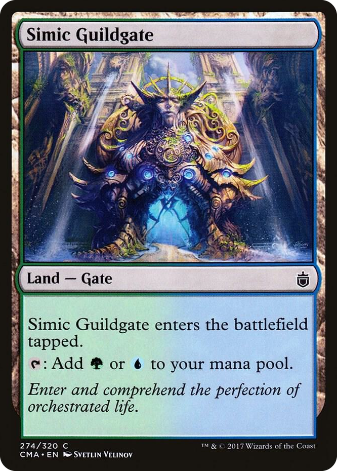 Simic Guildgate #274 C - Commander Anthology Pokemon card
