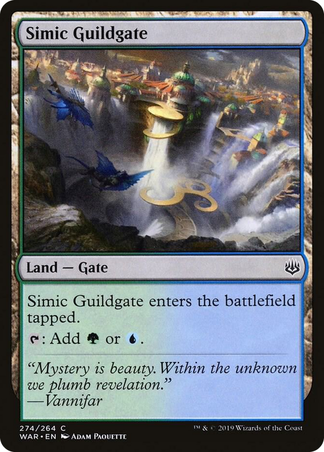 0274 Simic Guildgate C War of the Spark