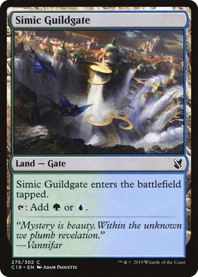 0275 Simic Guildgate C Commander 2019