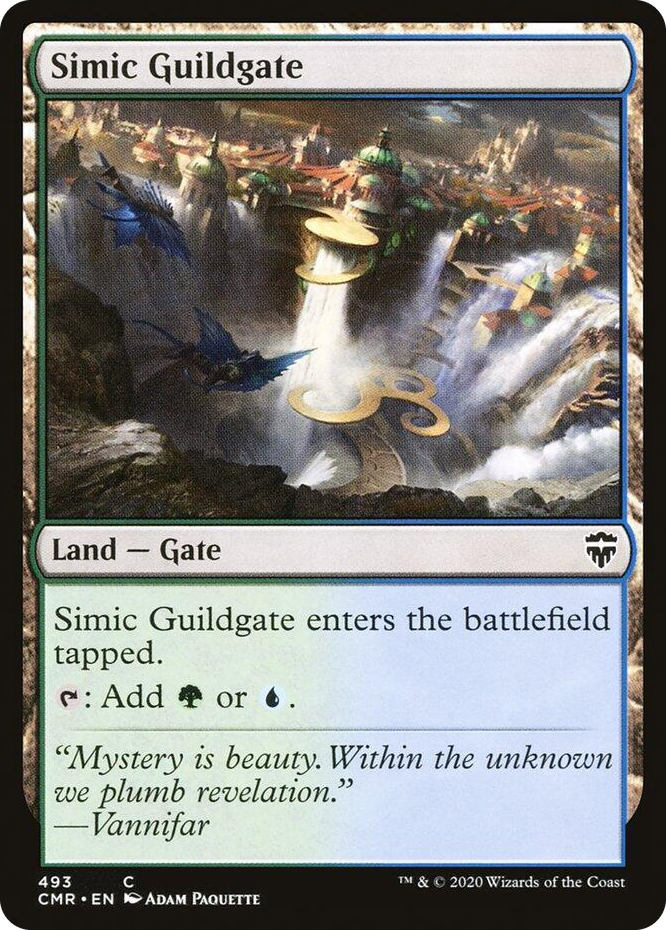0493 Simic Guildgate C Commander Legends
