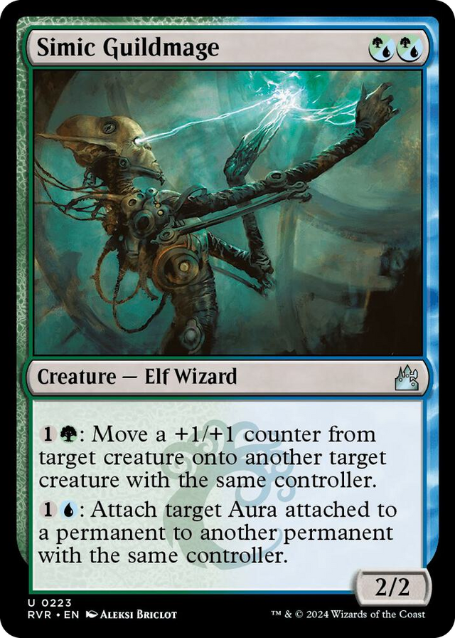 0223 Simic Guildmage U Ravnica Remastered