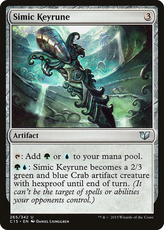0265 Simic Keyrune U Commander 2015