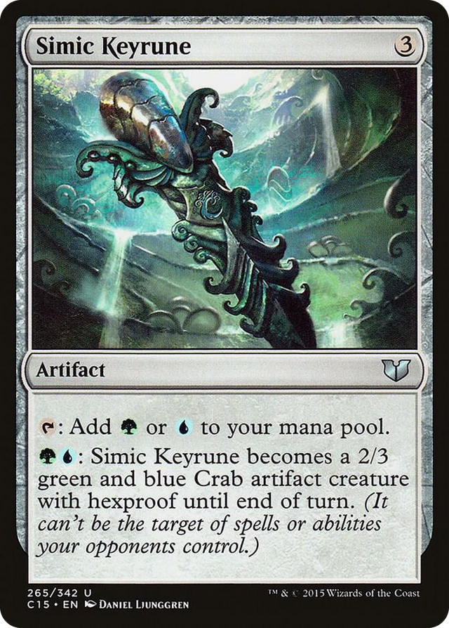 0265 Simic Keyrune U Commander 2015