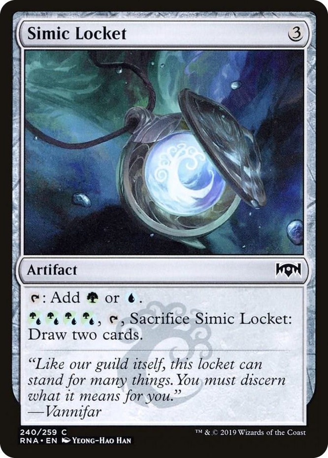 0240 Simic Locket C Ravnica Allegiance