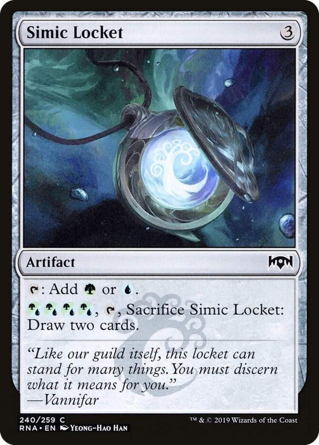 0240 Simic Locket C Ravnica Allegiance