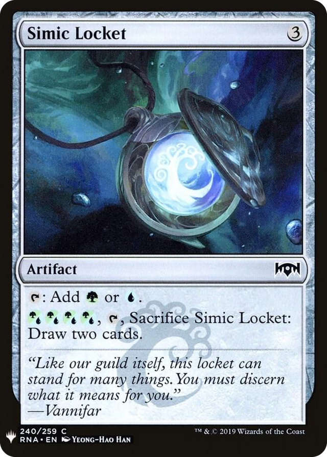0240 Simic Locket C The List Reprints
