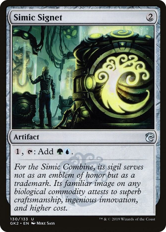 0130 Simic Signet U Ravnica Allegiance: Guild Kits