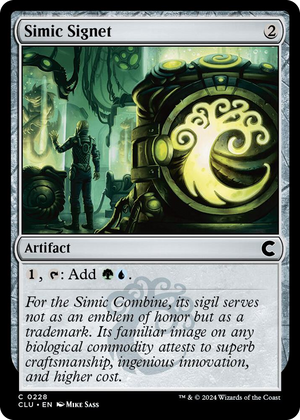 0228 Simic Signet C Ravnica: Clue Edition