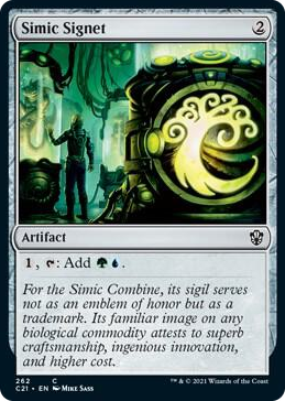 0262 Simic Signet C Commander 2021