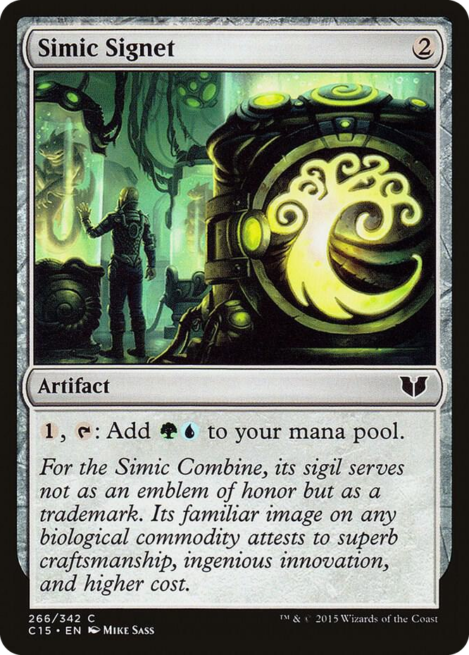 0266 Simic Signet C Commander 2015