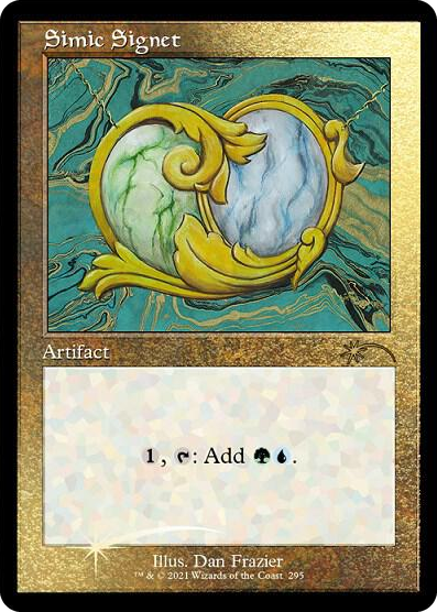 Simic Signet (Foil Etched) #295 R - Secret Lair Drop Series Pokemon card