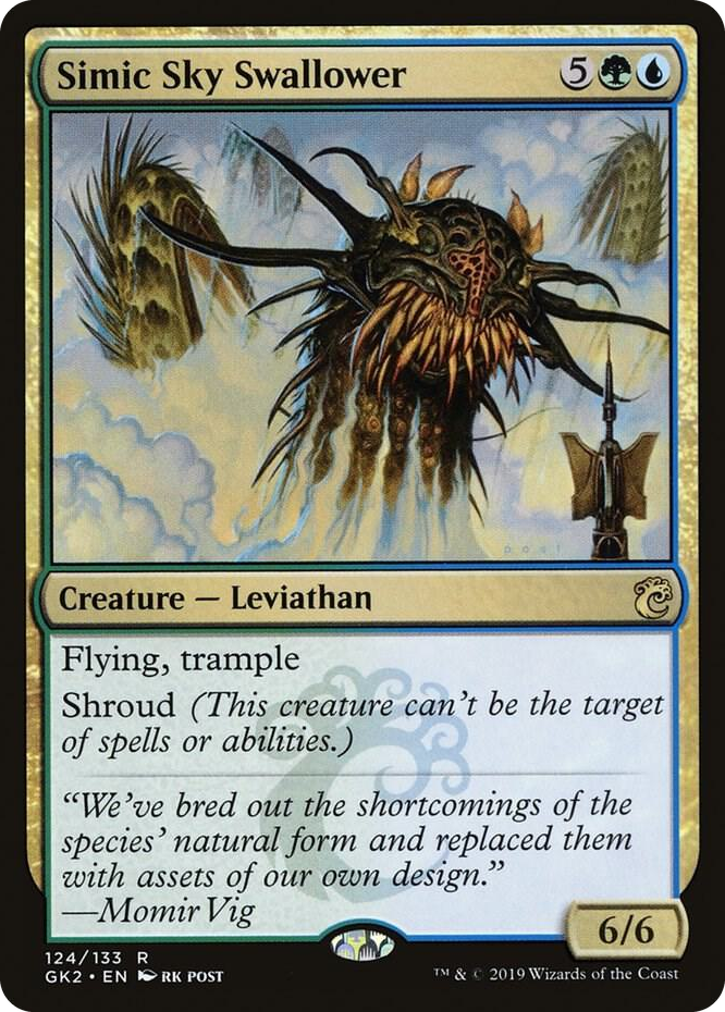 0124 Simic Sky Swallower R Ravnica Allegiance: Guild Kits